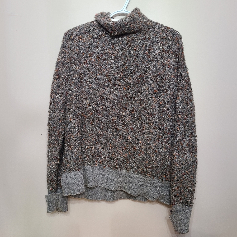 Rachel Zoe Grey Turtleneck Size L